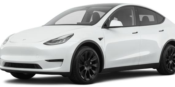 TESLA MODEL Y 2020 5YJYGDEEXLF057564 image